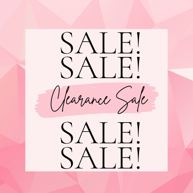 Clearance Sale
