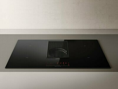 Elica induction hob with built-in downdraft extractor Elica induction hob with built-in downdraft extractor