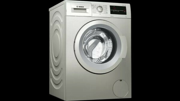 Bosch washing machine, 7kg, silver, SERIE 2