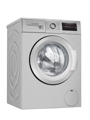Bosch washing machine, 8kg, silver, SERIE 2