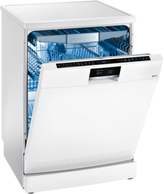 Siemens dishwasher, white, iQ700, Home Connect
