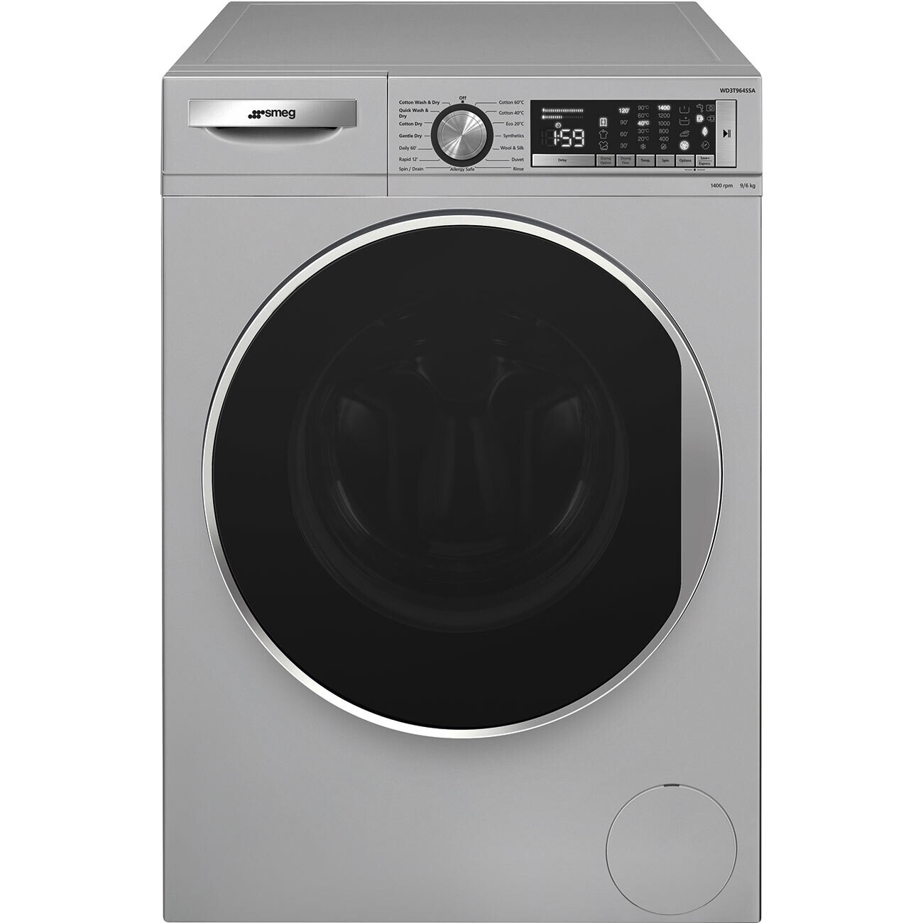 Washer / dryer, WD3T964SSA Smeg