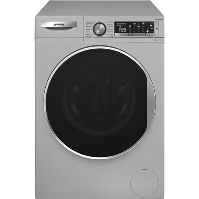 Smeg washer / dryer, silver Smeg washer / dryer, silver