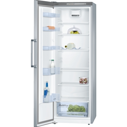 Bosch full fridge, 324L, silver, SERIE  4