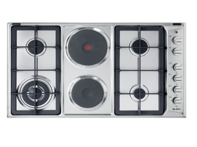 Elba gas/electric combination hob, 90cm Elba gas/electric combination hob, 90cm
