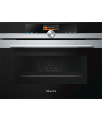Siemens compact oven with microwave, iQ700, 45x60 Siemens compact oven with microwave, iQ700, 45x60
