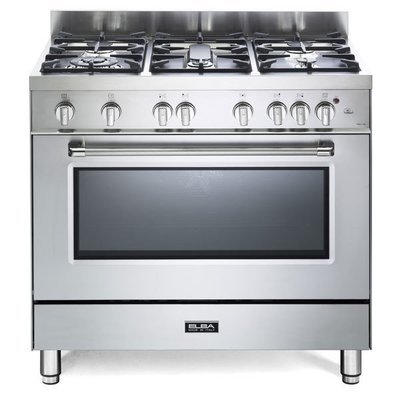 Elba Excellence full gas cooker, 90cm, s/steel Elba Excellence full gas cooker, 90cm, s/steel