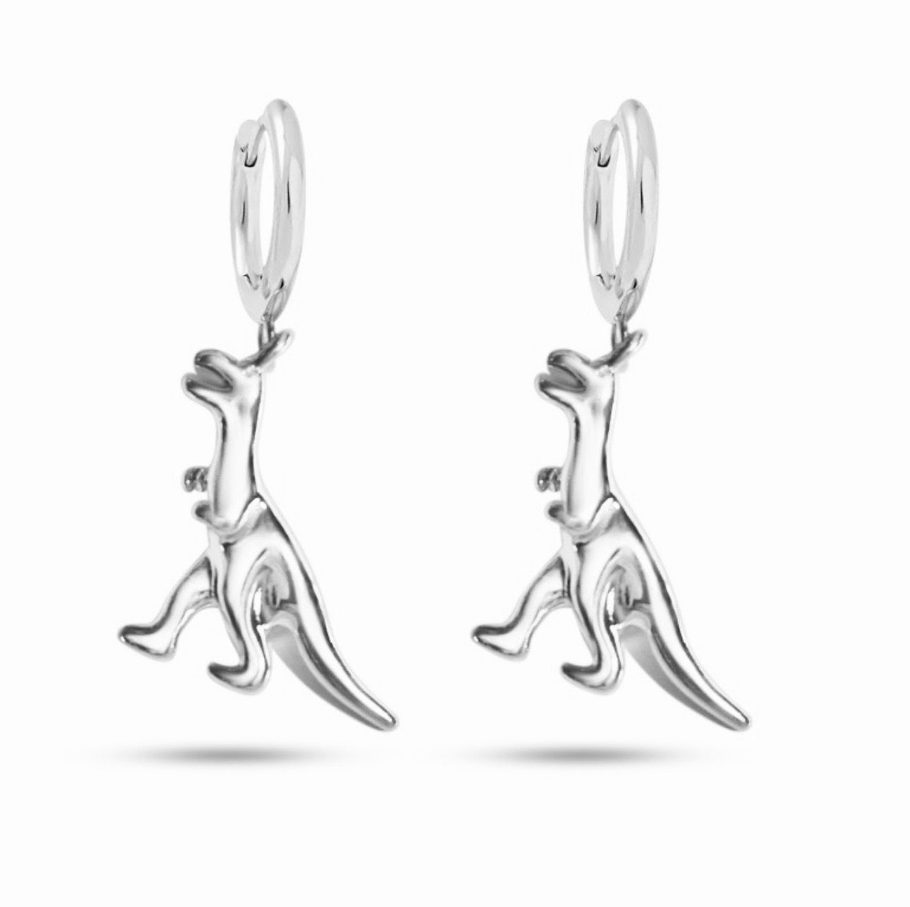 Silver Dinosaur Huggies