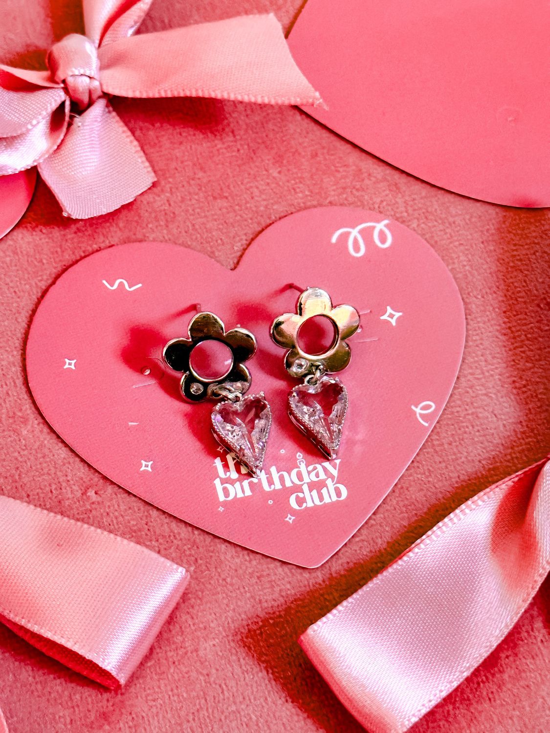 Darlene Silver Daisy Studs