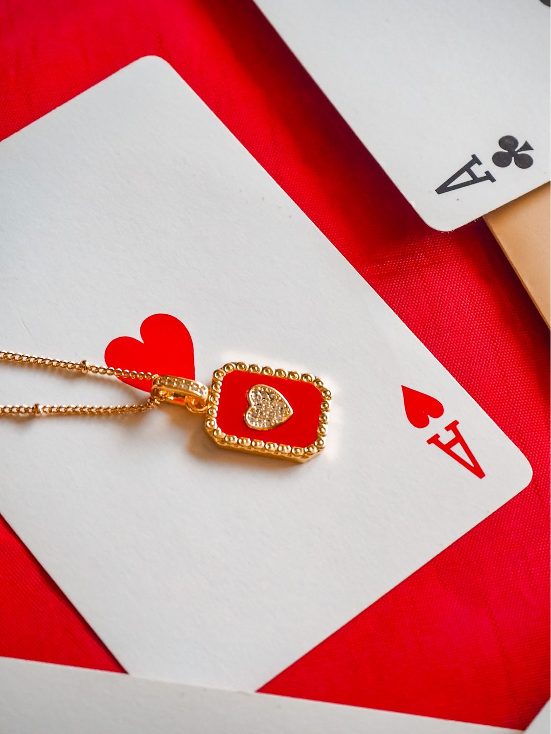Heart Suite Gold Necklace