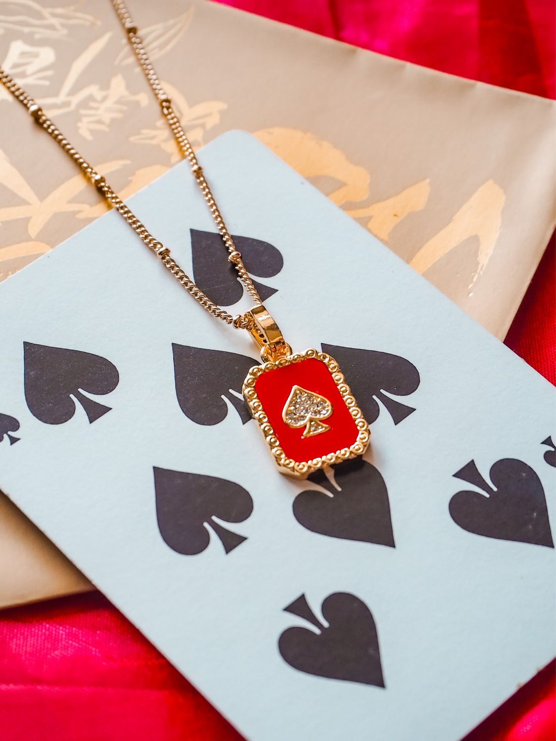 Spade Suite Gold Necklace