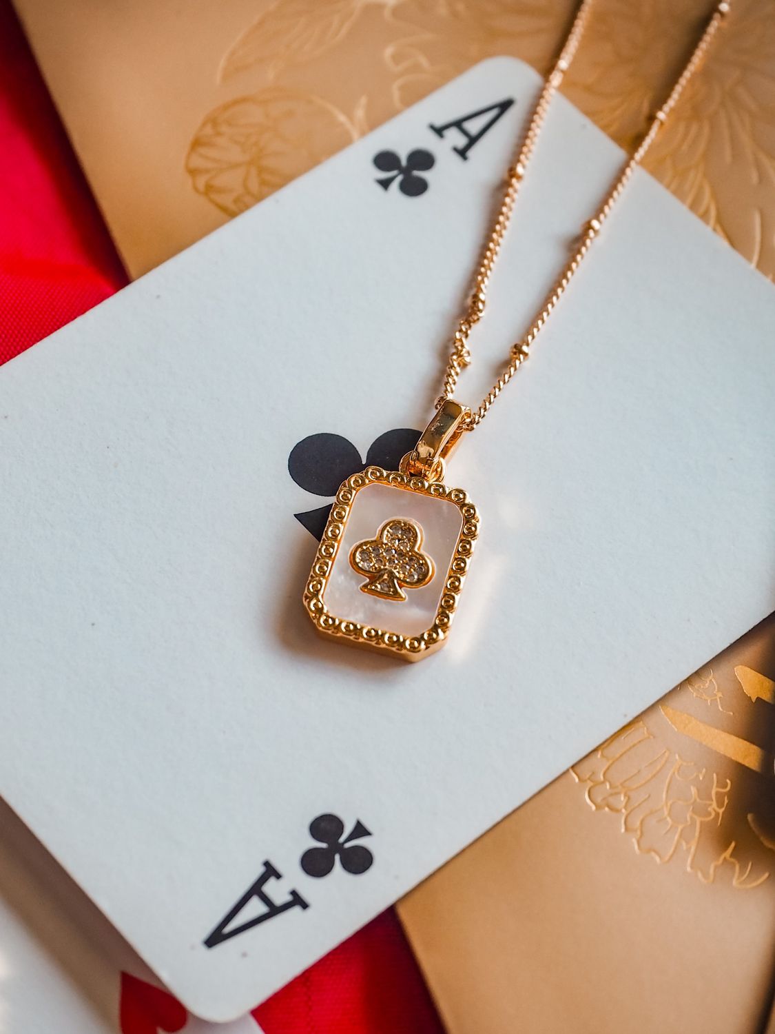 Club Suite Gold Necklace