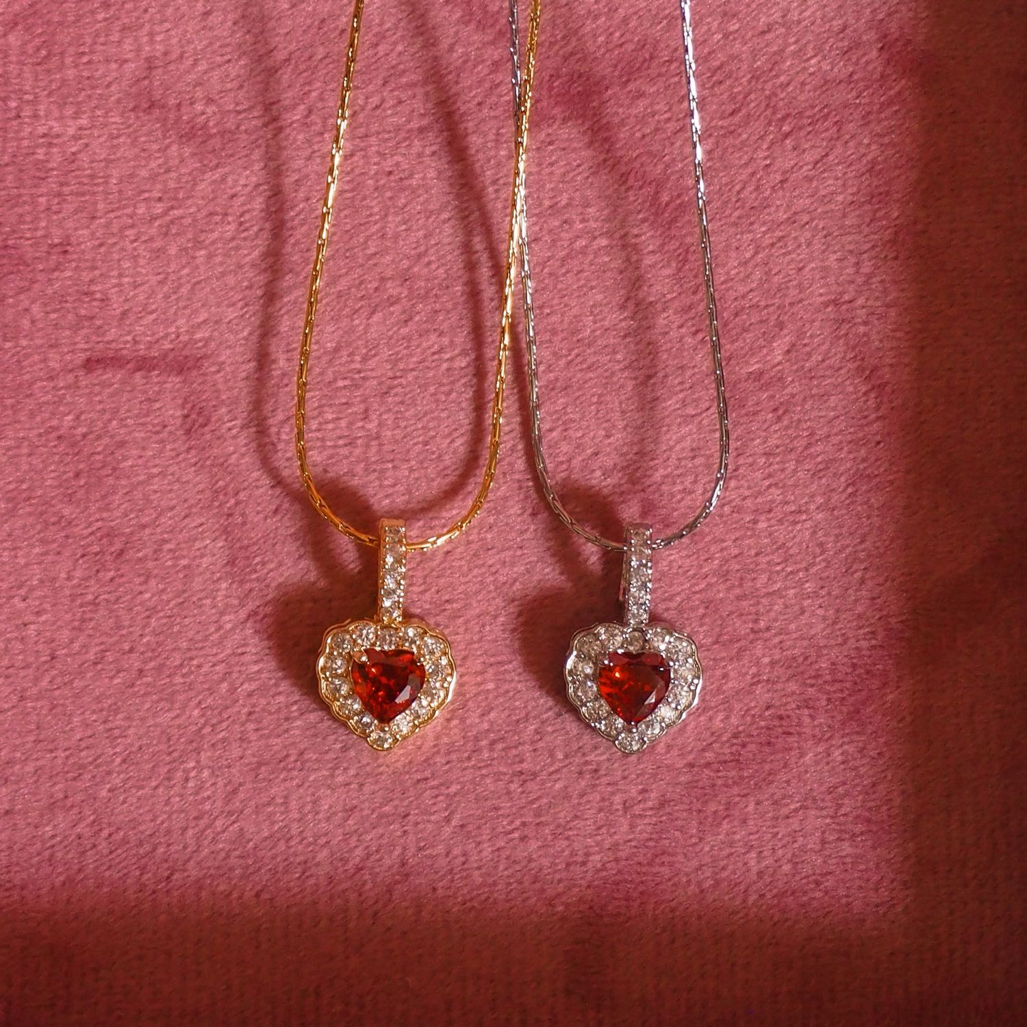 Ruby Gold Necklace