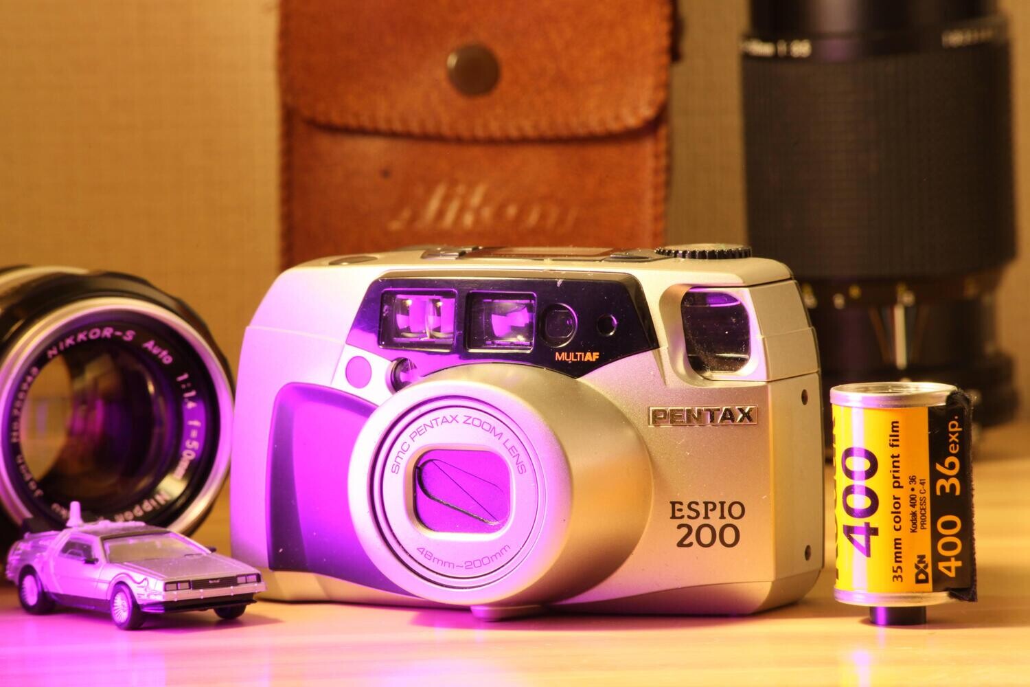 PENTAX ESPIO 200 POINT AND SHOOT CHAMPAGNE