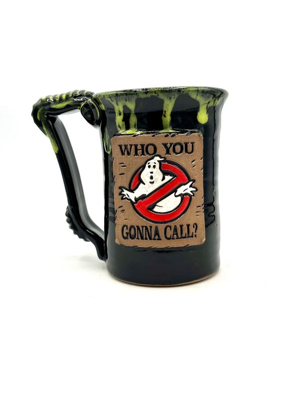 Ghost hunter mug black