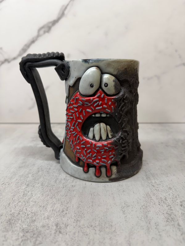 Burnt Donut mug