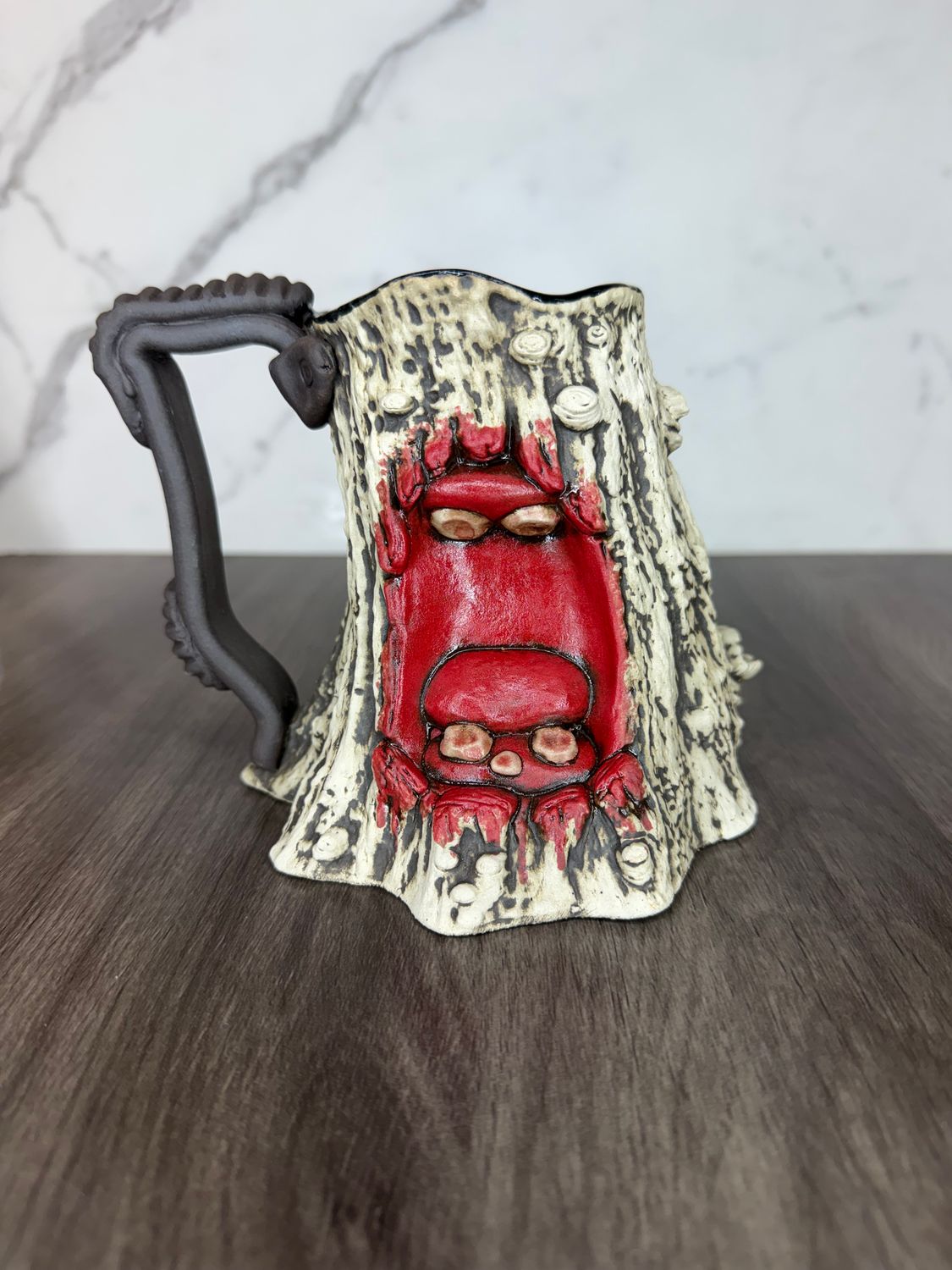 Man Eating TREE white