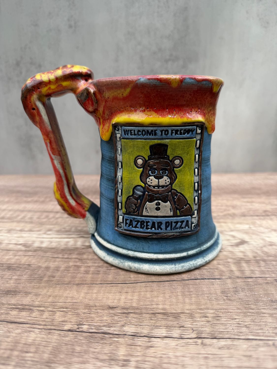 Fazebear mug strawberry lemonade