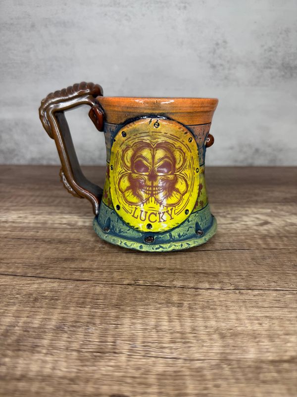 skull mug