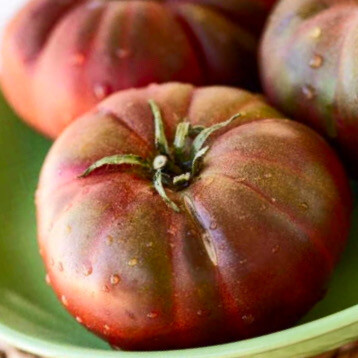 Tomato 'Black From Tula' (Solanum lycopersicum)