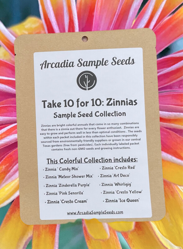 Take 10 for 10  'Zinnia' Collection
