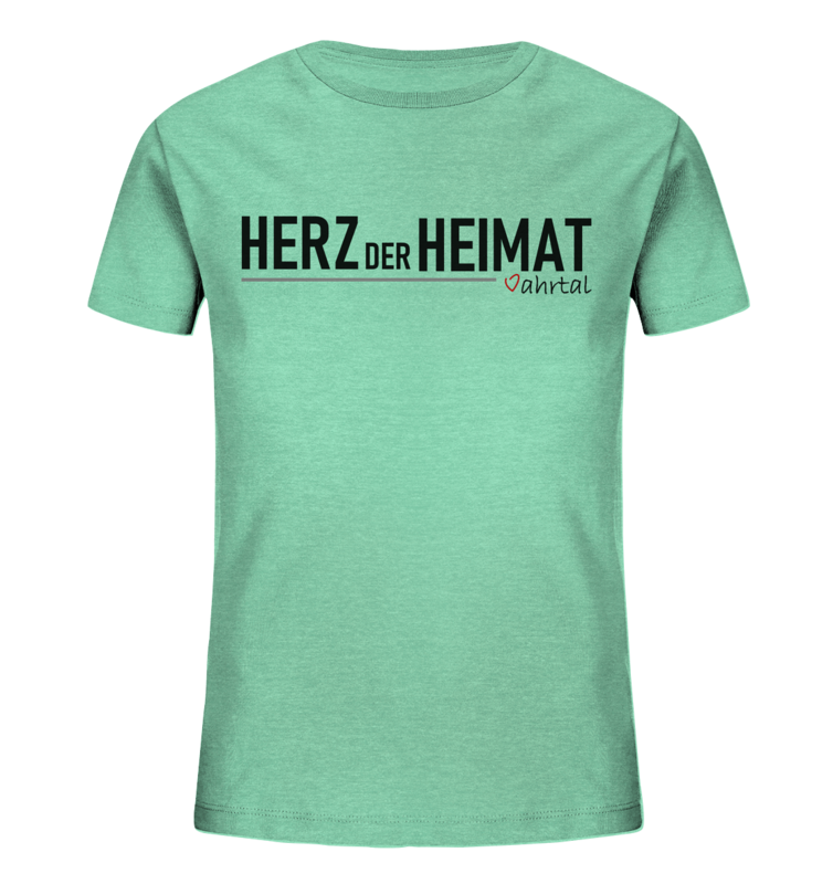 Organic Shirt Kinder HERZderHEIMAT ahrtal Organic Shirt Kinder HERZderHEIMAT ahrtal