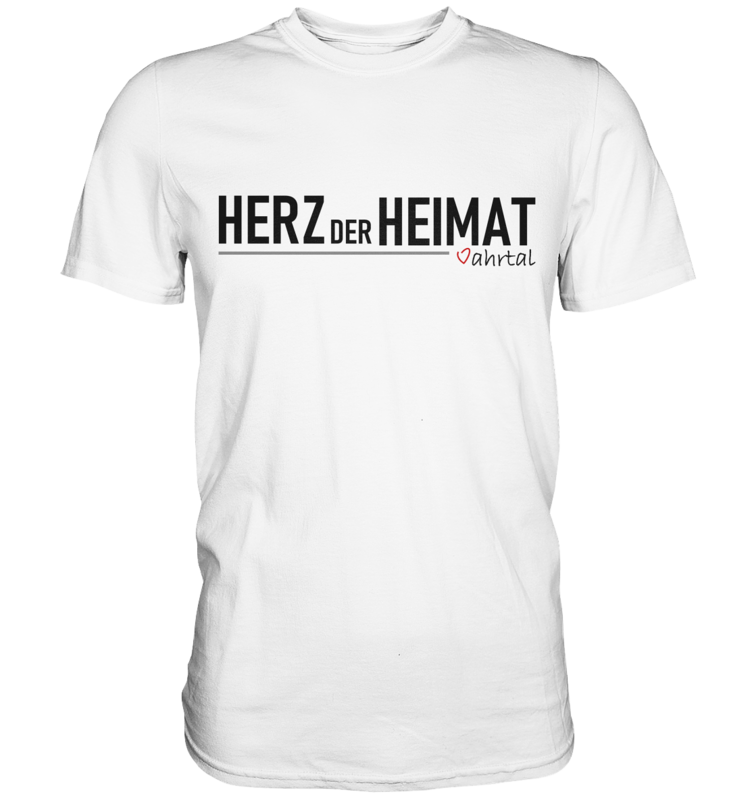Premium Shirt Herren HERZderHEIMAT ahrtal Premium Shirt Herren HERZderHEIMAT ahrtal
