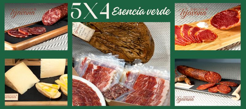5 x 4 Esencia Verde Jamón
