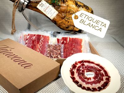 Maletín Paleta Etiqueta Blanca | Ibéricos Tejavana Maletín Paleta Etiqueta Blanca | Ibéricos Tejavana