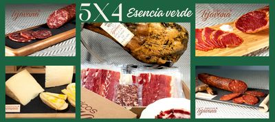Pack Degustación 5x4 Esencia Verde Paleta | Ibéricos Tejavana Pack Degustación 5x4 Esencia Verde Paleta | Ibéricos Tejavana