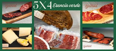 Pack Degustación 5x4 Esencia Verde Jamón | Ibéricos Tejavana Pack Degustación 5x4 Esencia Verde Jamón | Ibéricos Tejavana
