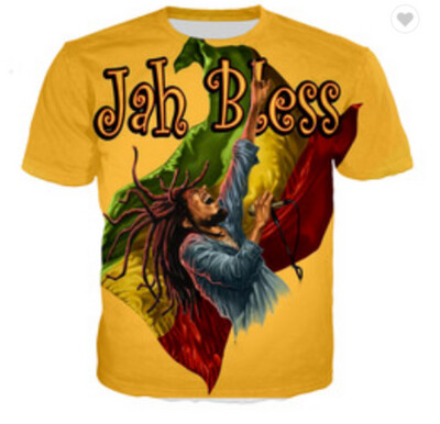 Men's Bob Marley JAH BLESS