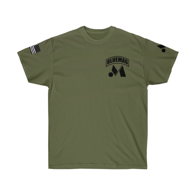 BMA Milsim Combat T-Shirt, Color: Military Green, Size: Medium