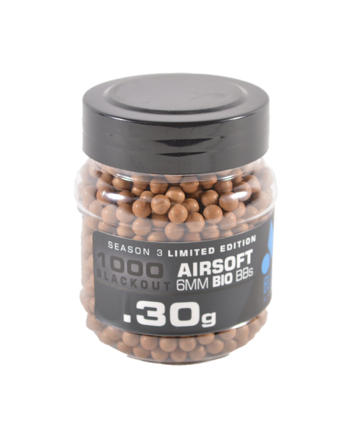 BMA Premium Bio 6mm Blackout Tracers, Weight: 0.28g, Count: 1000ct