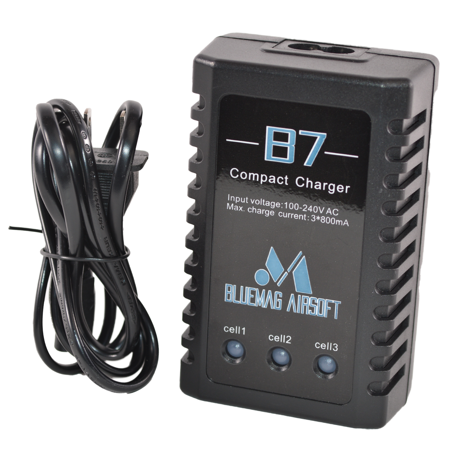 BlueMag Airsoft B7 Upgraded Lipo Charger with Extended Cord