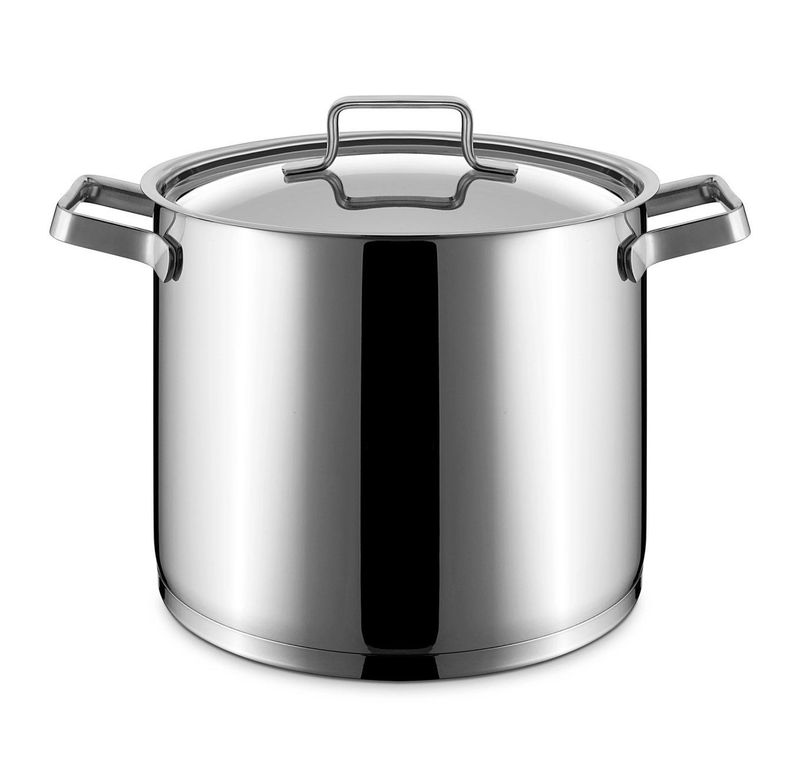 Olla d'acer inoxidable amb tapa Inox FIRST