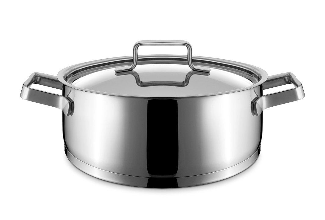 Cassola d'acer inoxidable amb tapa FIRST