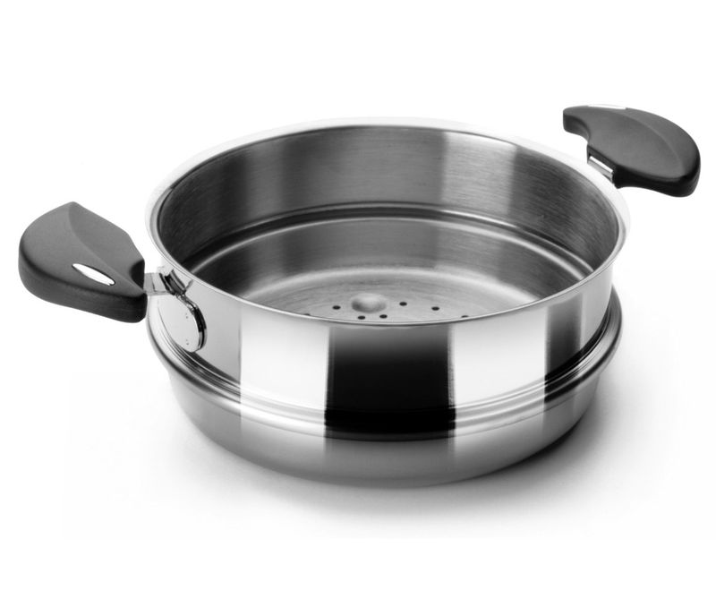 Cassola de vapor / escorredora d'acer inoxidable NOVA-LADYCOR