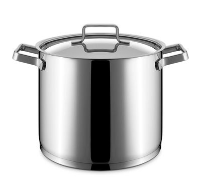 Olla alta d'acer inoxidable amb tapa FIRST