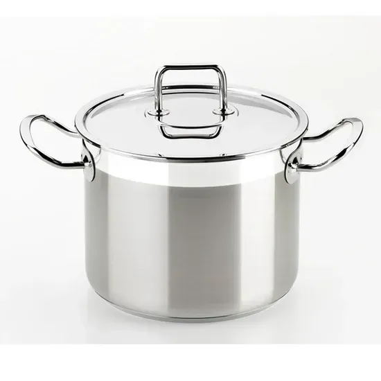 Olla d'acer inoxidable amb tapa PROFESSIONAL
