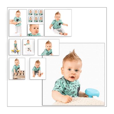 Luxe foto set + Canvas van 50×50