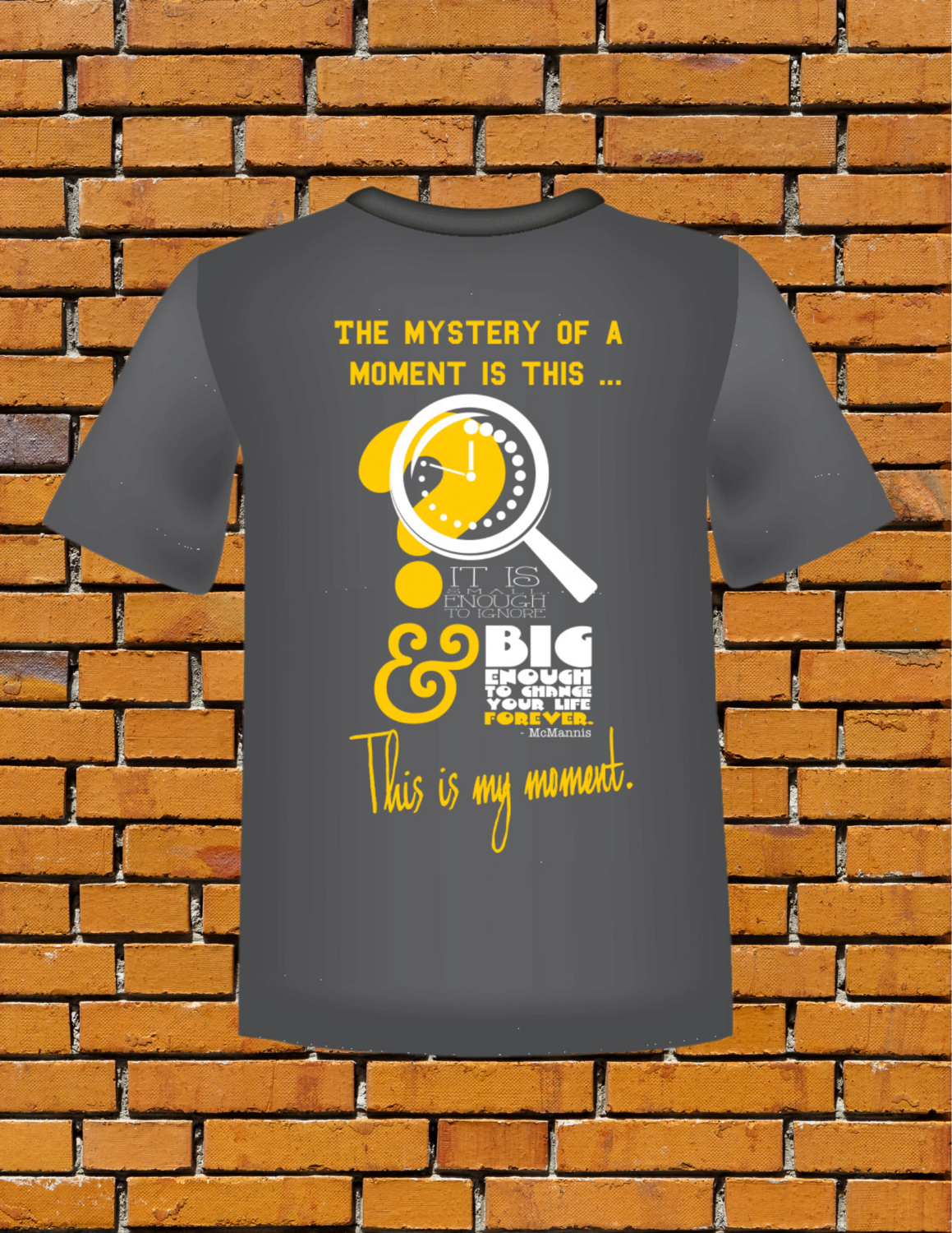2017 Identify Team T-Shirt - The Mystery of the Moment
