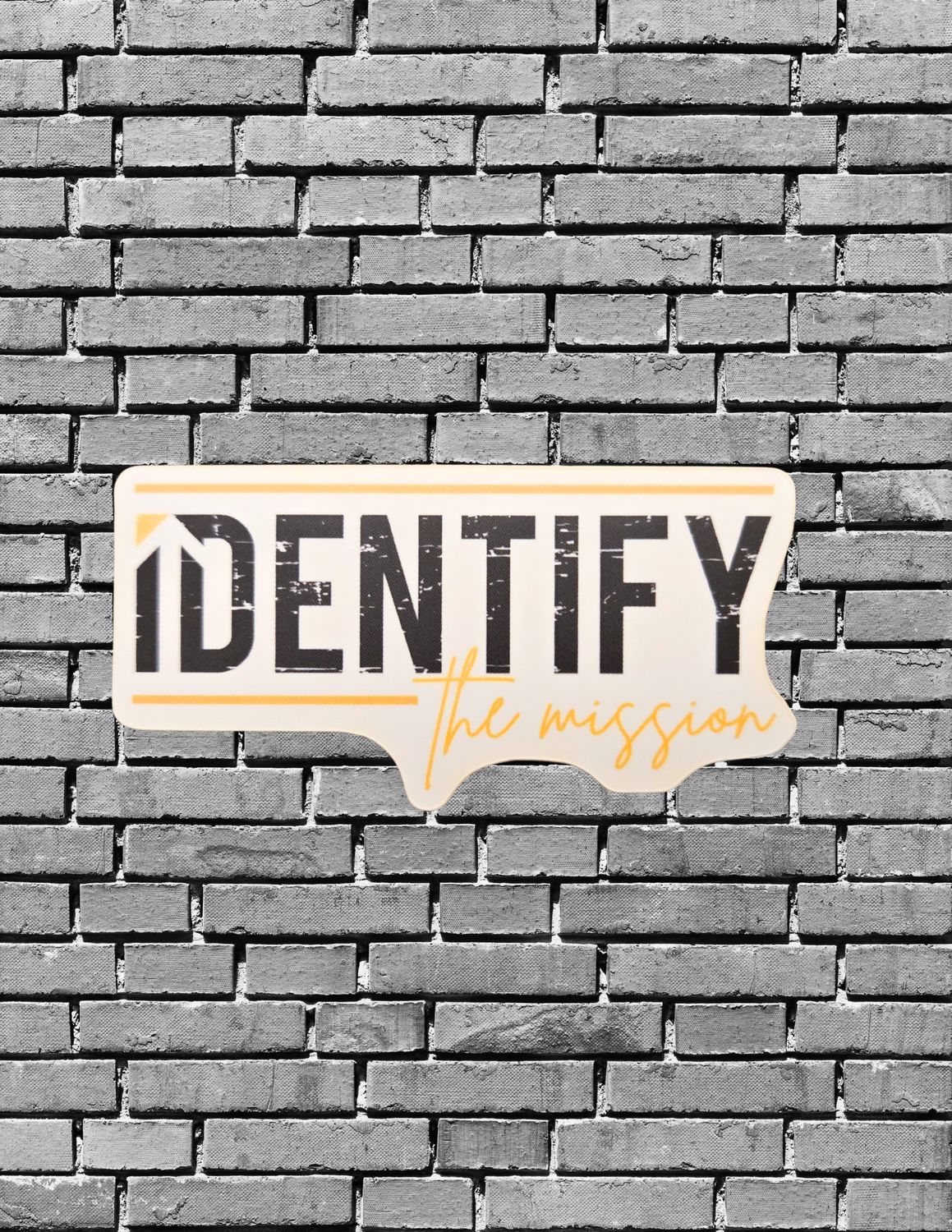 Identify the Mission Sticker (single)