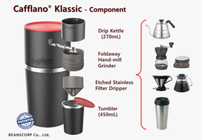 Cafflano Klassic All-In-One Pour over coffee maker