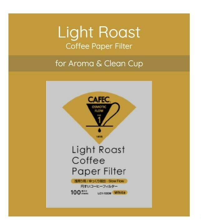 Cafec Light Roast Coffee Paper Filter