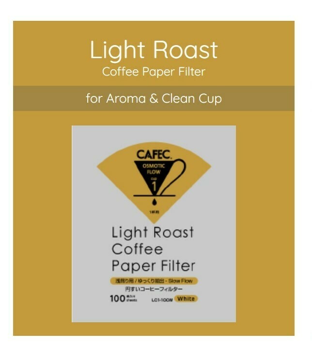 Cafec Light Roast Coffee Paper Filter T92