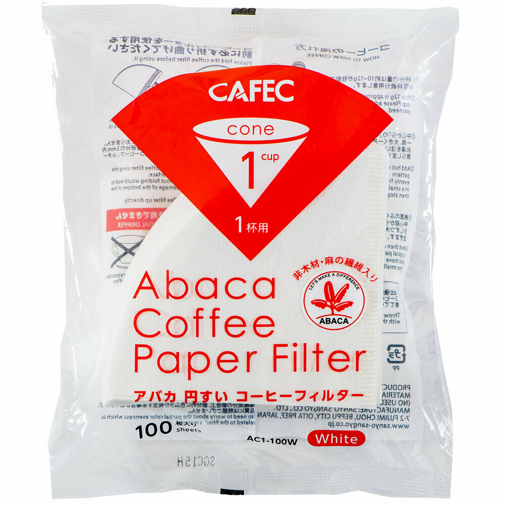 Cafec AC1-100W 三洋麻質濾紙