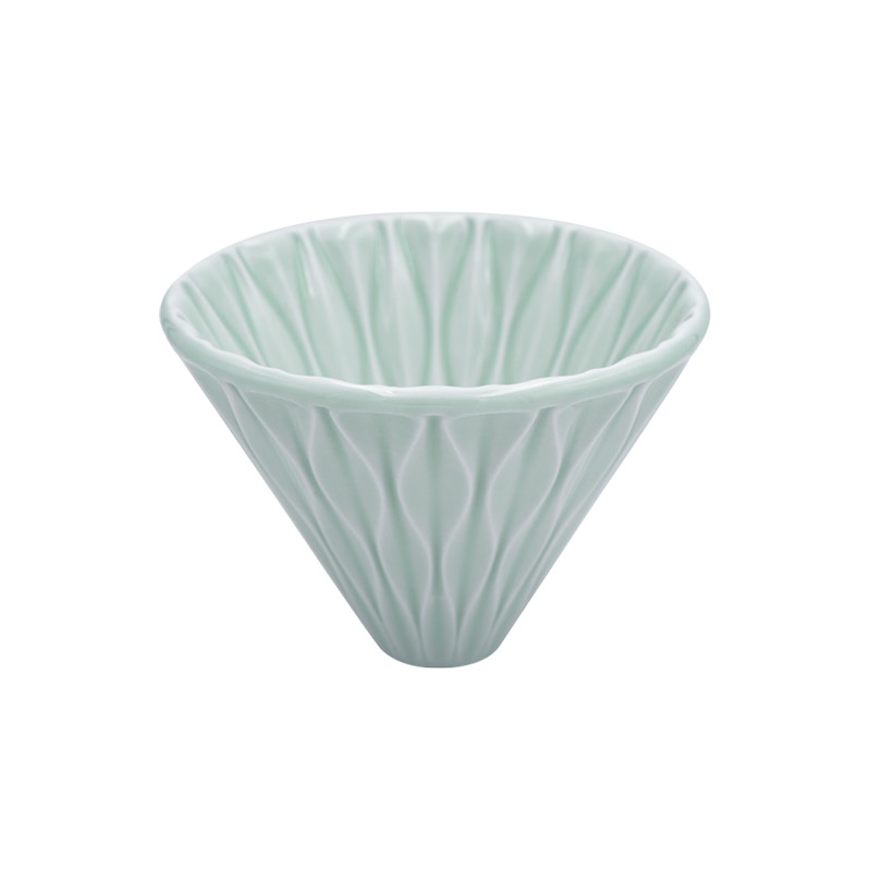 LOVERAMICS BREWERS - COFFEE DRIPPER - SMOOTH (Celadon Green)