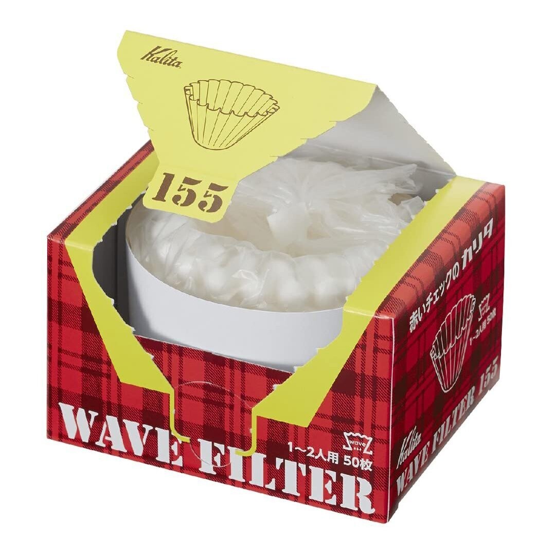 Kalita 155 Wave Filter Paper (50W)