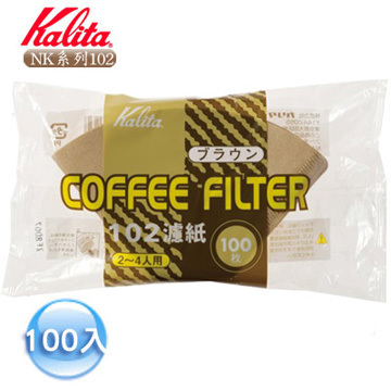 Kalita 102 三孔濾杯專用濾紙 (100入) Coffee Paper Filter